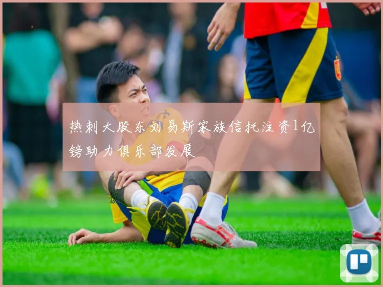 热刺大股东刘易斯家族信托注资1亿镑助力俱乐部发展